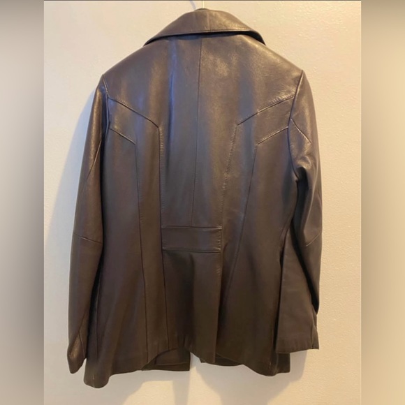 Pelle Studio Dark Brown Leather Jacket - Picture 2 of 6